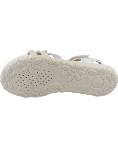 Sandálias de Menina GEOX SANDALIAS NINA MODELO 161547 COLOR BLANCO C0653
