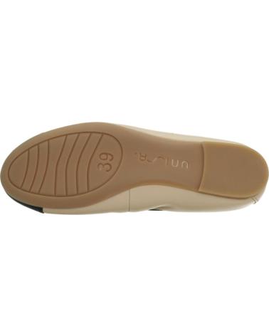 Ballerinas für Damen UNISA BAILARINAS MUJER MODELO AUTO 25 NTO COLOR BEIS BLACK