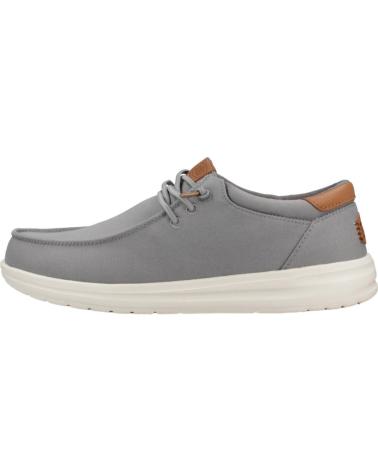 Nauticos-De-Hombre-HEY-DUDE-INFORMALES-HOMBRE-MODELO-PAUL-CANVAS-COLOR-GRIS-GREY
