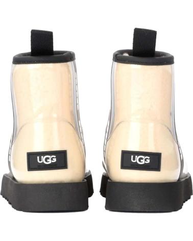 Bottines pour Femme UGG ZAPATILLAS W CLASSIC CLEAR MINI NATURAL-BLACK