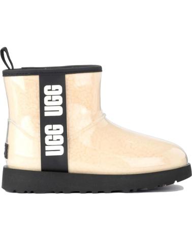 Stivaletti per Donna UGG ZAPATILLAS W CLASSIC CLEAR MINI NATURAL-BLACK
