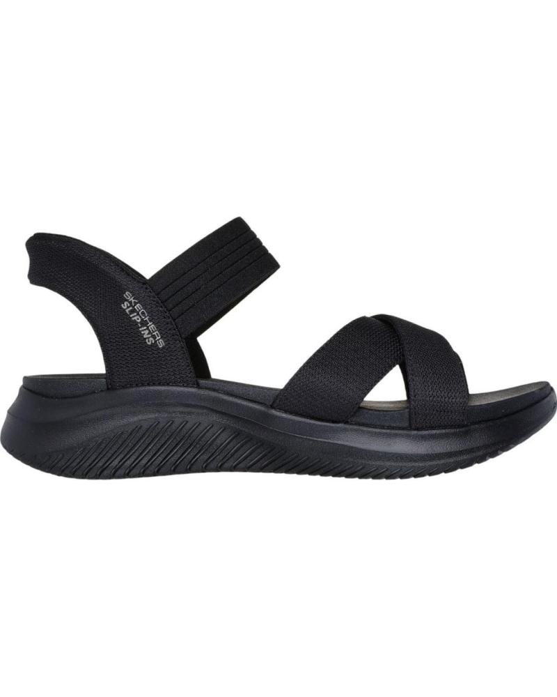 SKECHERS SANDALIA ULTRA FLEX 3 0 PARA MUJER 119975 COLOR NEGRO BLACK