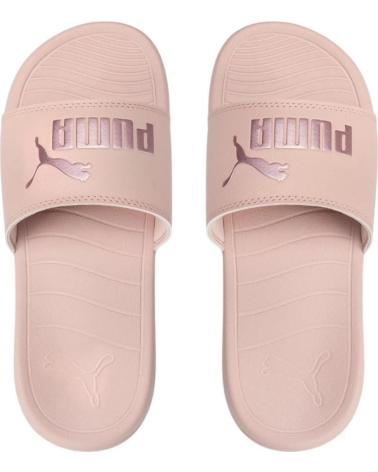 Zehansandalen für Damen PUMA CHANCLAS POPCAT 20 QUART GOLD 372279-28 FLIP FLOP ROSA