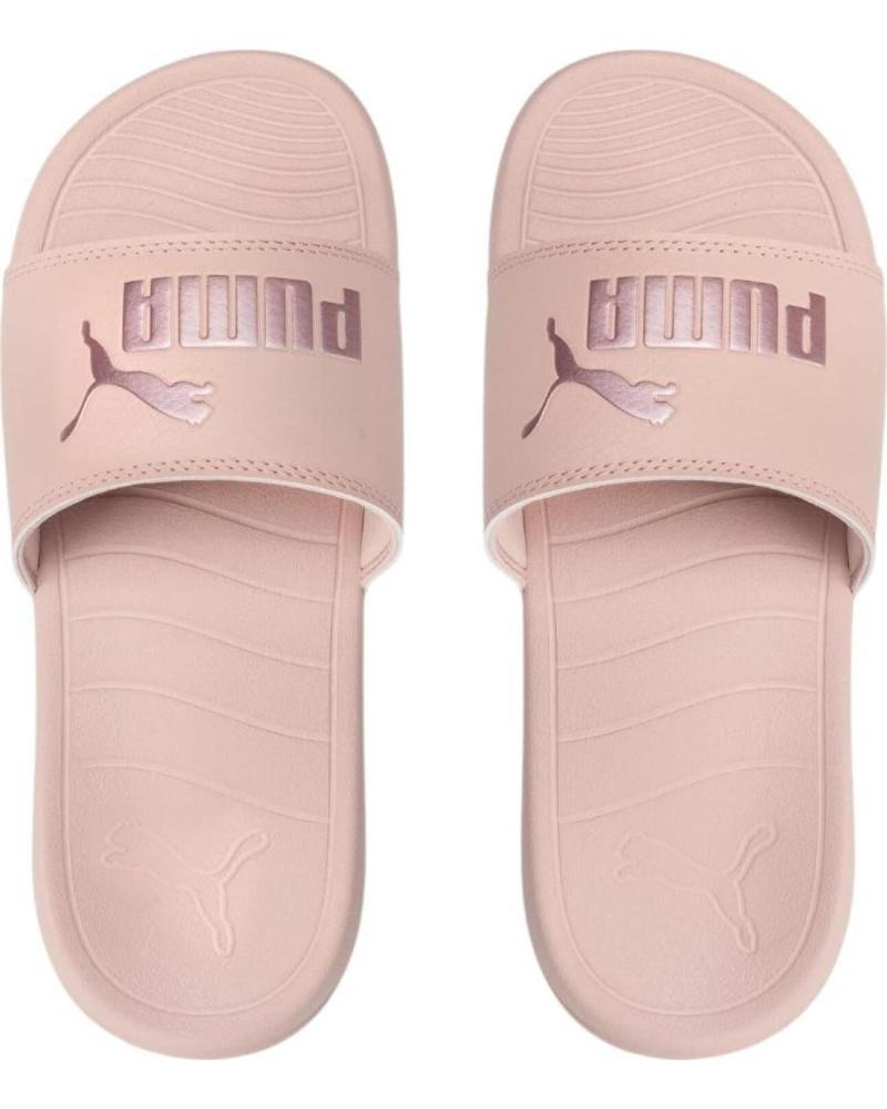 Zehansandalen für Damen PUMA CHANCLAS POPCAT 20 QUART GOLD 372279-28 FLIP FLOP ROSA