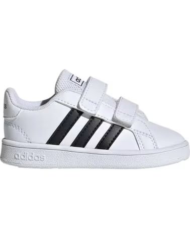 Schuhe für Mädchen und Junge ADIDAS ZAPATILLAS GRAND COURT I PARA NINOS UNISEX EN COLOR BLANCO BLANCO