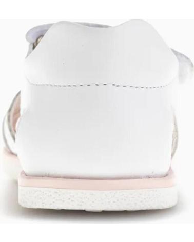 Sandalias de Niña PABLOSKY SANDALIA CERRADA DE PIEL RESPETUOSA PARA NINA 0539 BLANCO