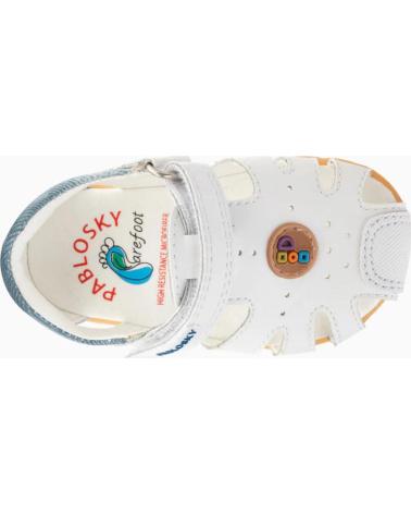 Sandalen für Junge PABLOSKY SANDALIAS BAREFOOT ZIG 051802 BLANCO