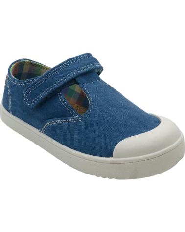 ZAPATILLAS LONA BAREFOOT PABLOSKY 979910 JEANS AZULES JEANS