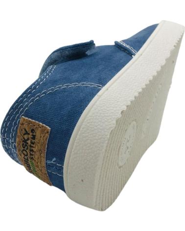 ZAPATILLAS LONA BAREFOOT PABLOSKY 979910 JEANS AZULES JEANS