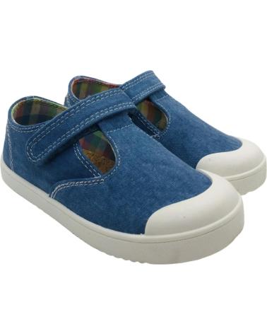 ZAPATILLAS LONA BAREFOOT PABLOSKY 979910 JEANS AZULES JEANS