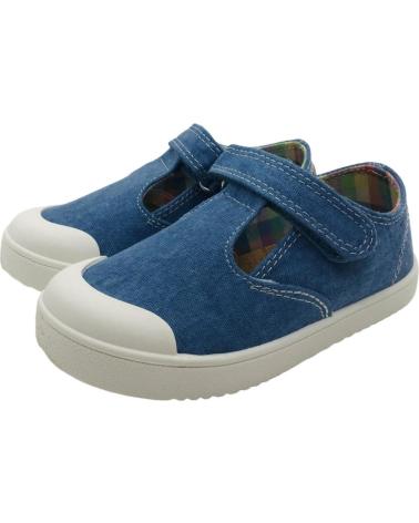 ZAPATILLAS LONA BAREFOOT PABLOSKY 979910 JEANS AZULES JEANS
