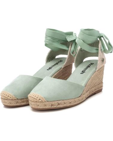Woman Sandals REFRESH 172642 AQUA