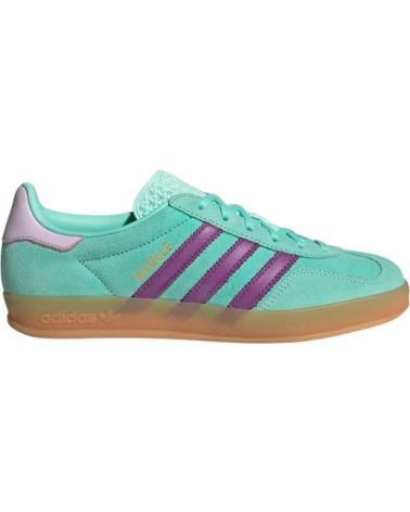 Sportif pour Femme ADIDAS - ZAPATILLAS S PARA MUJER - GAZELLE VERDE