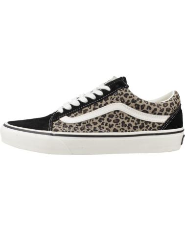 Sportif pour Femme VANS OFF THE WALL ZAPATILLAS MUJER VANS MODELO OLD SKOOL COLOR ANIMAL PRINT BL BLKLPR