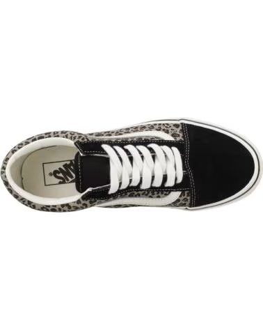 VANS OFF THE WALL Zapatillas Vans Vn000D6Wyy61 en multicolor para mujer BLACK-LEOPARD