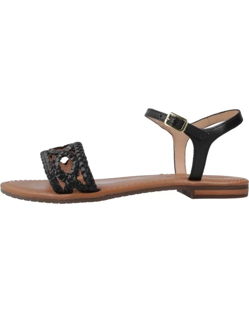 GEOX Sandalias Sozy S en negro para mujer D SOZY S A - GOAT LEA