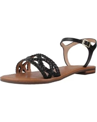 GEOX Sandalias Sozy S en negro para mujer D SOZY S A - GOAT LEA