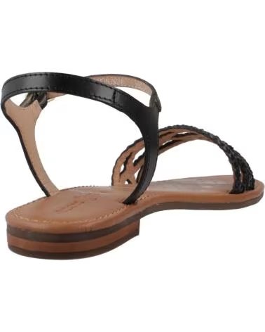 GEOX Sandalias Sozy S en negro para mujer D SOZY S A - GOAT LEA