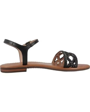 GEOX Sandalias Sozy S en negro para mujer D SOZY S A - GOAT LEA