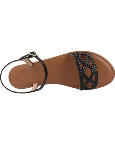 GEOX Sandalias Sozy S en negro para mujer D SOZY S A - GOAT LEA