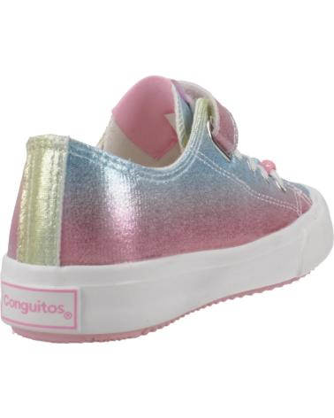 Sneaker für Mädchen CONGUITOS ZAPATILLAS NINA MODELO SNEAKERS LOW RAINBOW COLOR COLOR MULTI