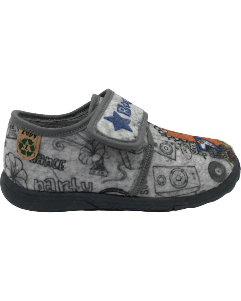 Pantufas-De-Niño-ZAPY-ZAPATILLA-CASA-NINO-AH78028-GRIS
