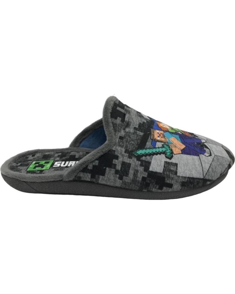 boy House slipers ZAPY ZAPATILLAS DE CASA GRIS