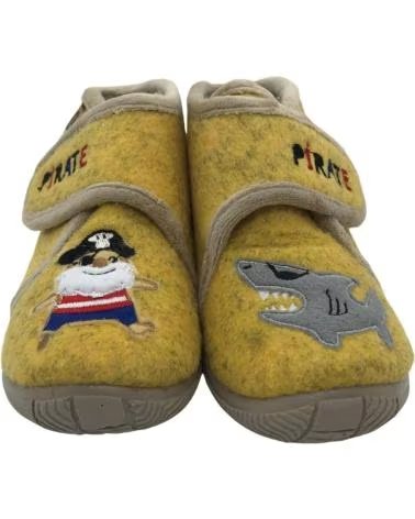 Calzado de casa de Niña y Niño ZAPY ZAPATILLAS DE CASA MOSTAZA