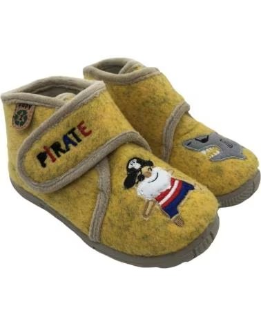 Pantoufles pour Fille et Garçon ZAPY ZAPATILLAS DE CASA MOSTAZA