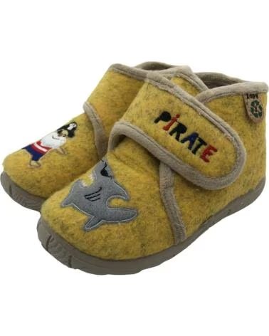 Pantoufles pour Fille et Garçon ZAPY ZAPATILLAS DE CASA MOSTAZA