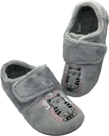 Pantufas de Menina ZAPY ZAPATILLA CASA NINA AH502321 GRIS