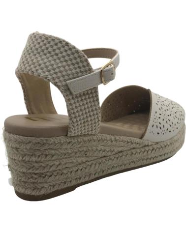 Sandálias de Mulher MYSOFT CUNA ESPARTENA MUJER 25M132 BLANCO
