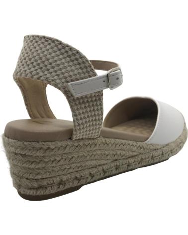 Sandálias de Mulher MYSOFT CUNA ESPARTENA MUJER 25M102 BLANCO