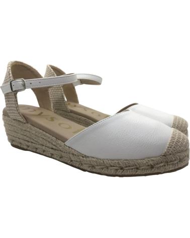 Sandálias de Mulher MYSOFT CUNA ESPARTENA MUJER 25M102 BLANCO