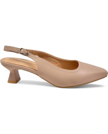 Sandali per Donna TIMBOS TACON DESTALONADO MUJER KAKI 131240 MARRóN