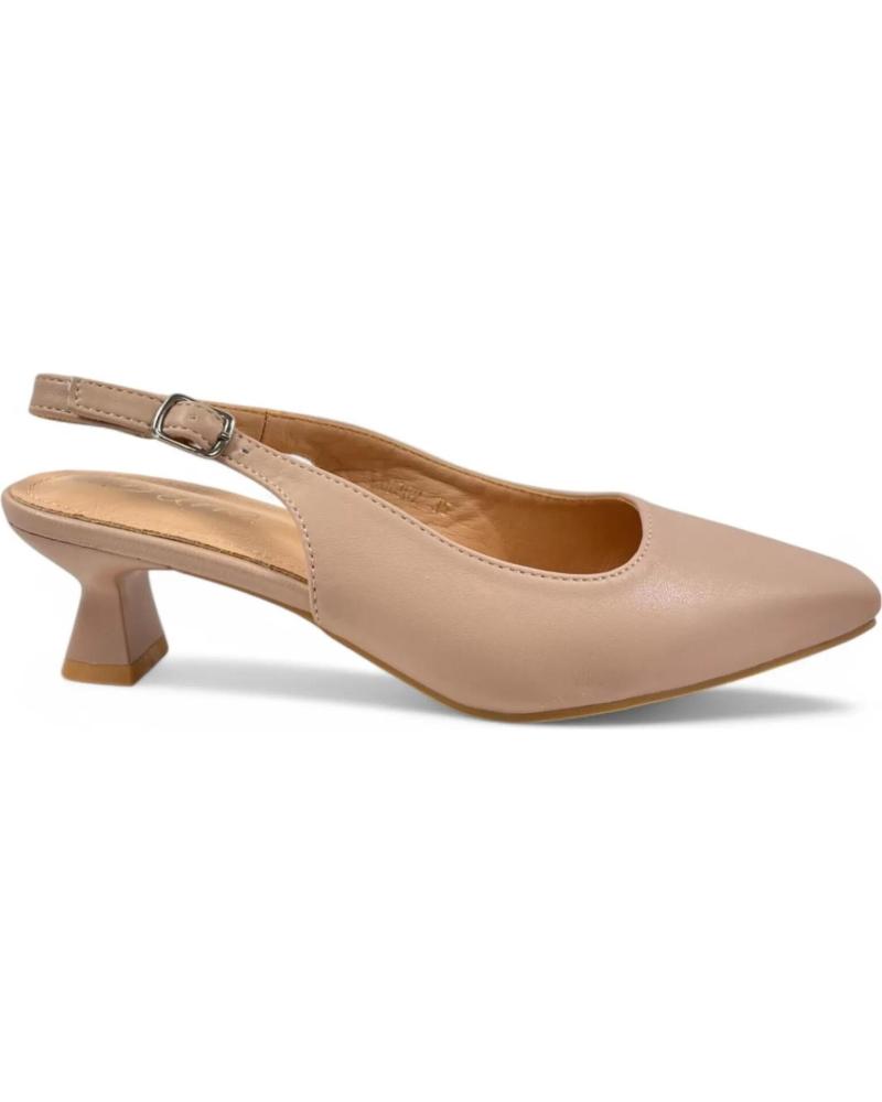 Sandali per Donna TIMBOS TACON DESTALONADO MUJER KAKI 131240 MARRóN