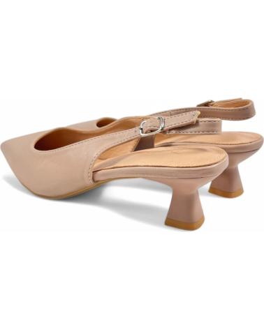 Sandali per Donna TIMBOS TACON DESTALONADO MUJER KAKI 131240 MARRóN