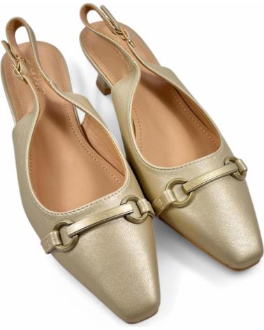 Sandali per Donna TIMBOS TACON DESTALONADO MUJER DORADO 131237 AMARILLO