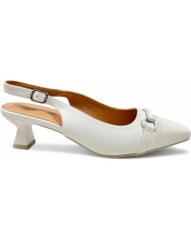 Sandali per Donna TIMBOS TACON DESTALONADO NOVIA 131235 BLANCO