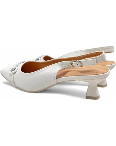 Sandali per Donna TIMBOS TACON DESTALONADO NOVIA 131235 BLANCO