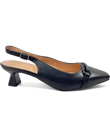Sandali per Donna TIMBOS TACON DESTALONADO MUJER 131235 NEGRO