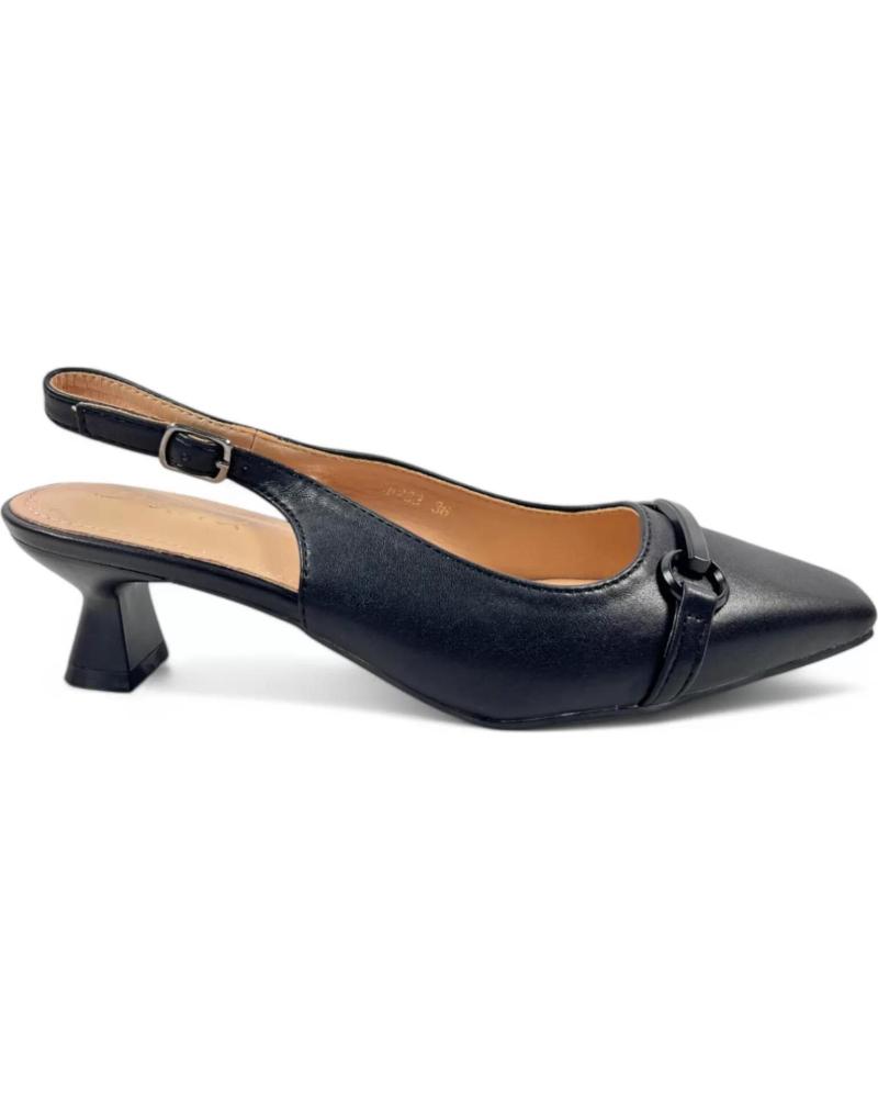 Sandali per Donna TIMBOS TACON DESTALONADO MUJER 131235 NEGRO
