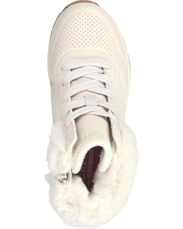 Botines-De-Niña-SKECHERS-UNO-FALL-AIR-BLANCO