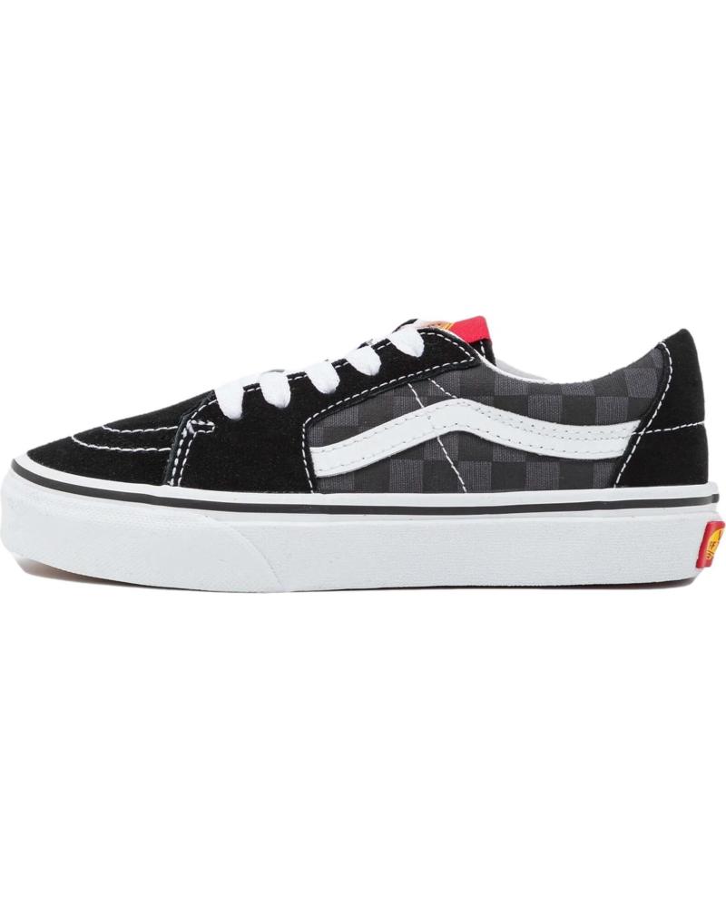 Sneaker für Mädchen und Junge VANS OFF THE WALL ZAPATILLAS VANS SK8-LOW NEGRO
