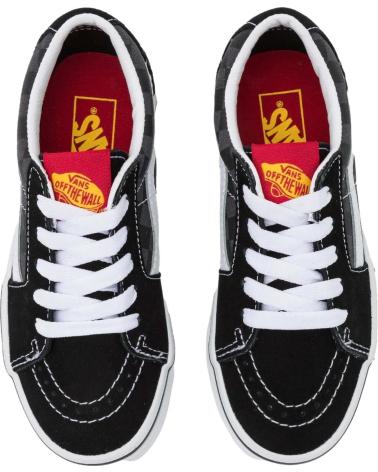 Sneaker für Mädchen und Junge VANS OFF THE WALL ZAPATILLAS VANS SK8-LOW NEGRO