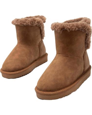 Botins-De-Niña-MTNG-BOTINES-MUSTANG-SKY-PARA-NINOS-UNISEX-EN-COLOR-MARRON