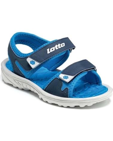 Zehansandalen für Mädchen und Junge LOTTO CHANCLAS AZUL