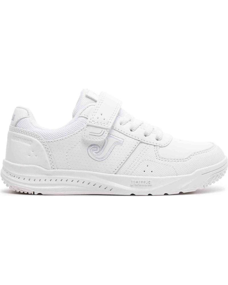 Sapatos Desportivos de Menino joma DEPORTIVA HARVARD JR 2202 CON VELCRO UNISEX BLANCO