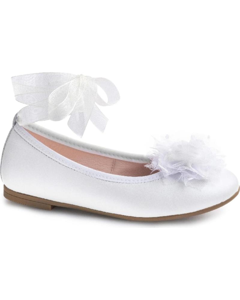 Sabrinas de Menina PABLOSKY MANOLETINAS PARA NINAS EN COLOR BLANCO