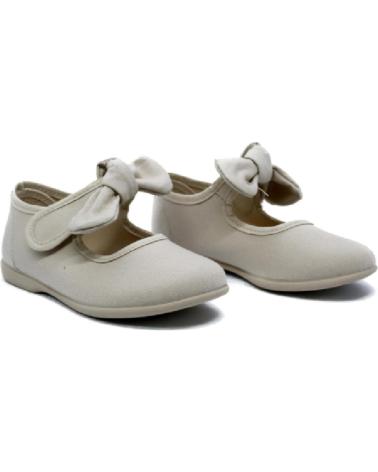 Sabrinas de Menina BATILAS MANOLETINAS PARA NINAS EN COLOR BEIGE